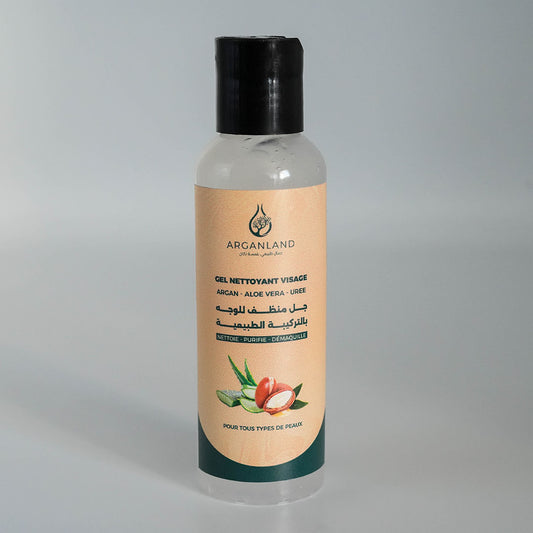 Gel Nettoyant Visage à l'Argan et Aloe Vera